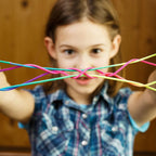Rainbow String Finger Game – Rope Puzzle Toy for Creative Play