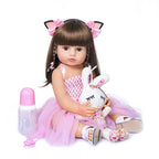 20-Inch Reborn Baby Doll – Soft Silicone Toddler Doll