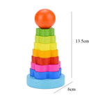 Wooden Montessori Puzzle – 3D Early Learning Toy for Kids