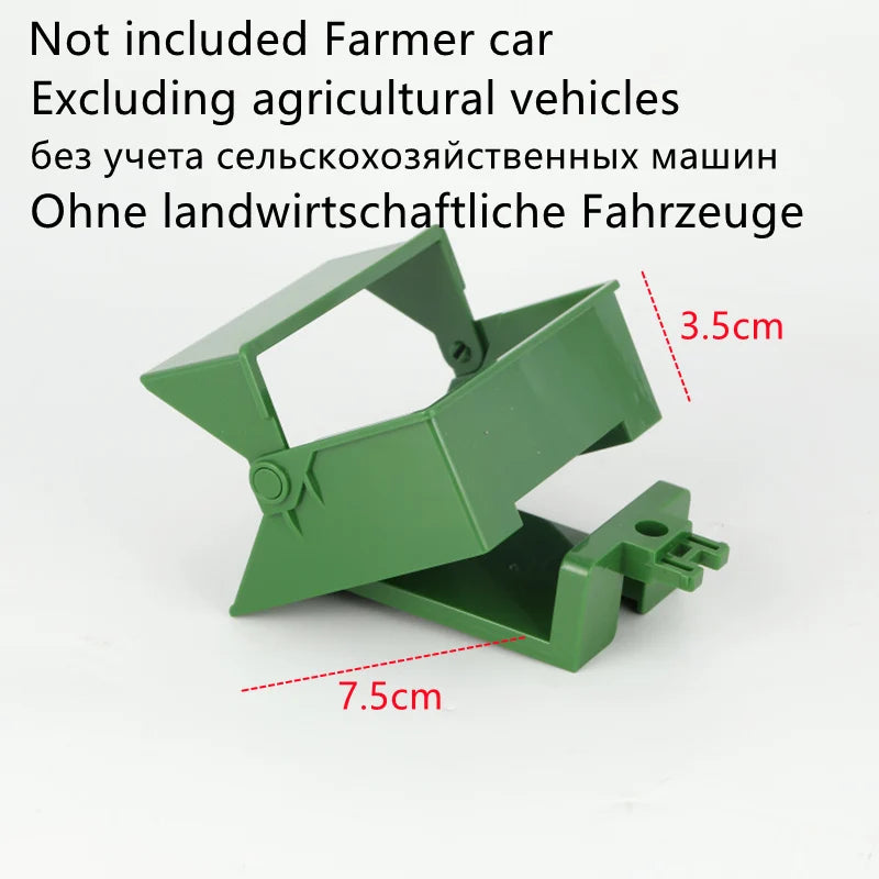RC Farm Tractor 1:24 with Trailer Remote Control Farm Vehicle