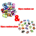 Pull Back Cars – 20 Pcs Cartoon Mini Toy Vehicles