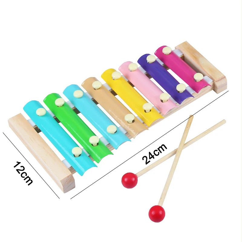 Wooden Montessori Puzzle – 3D Early Learning Toy for Kids
