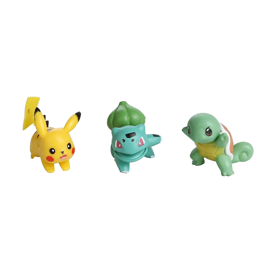 Anime Figure Set Mini PVC Character Collectible Figures