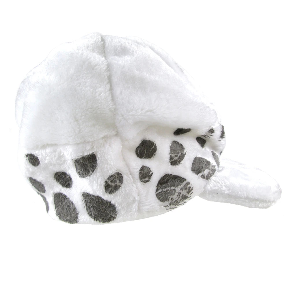 Cosplay Plush Hat – Soft Dot Pattern Costume Beanie