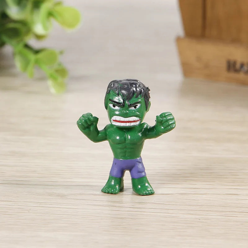 Superhero Action Figures – 12-Piece 5cm PVC Mini Figure Set
