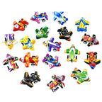 Pull Back Cars – 20 Pcs Cartoon Mini Toy Vehicles