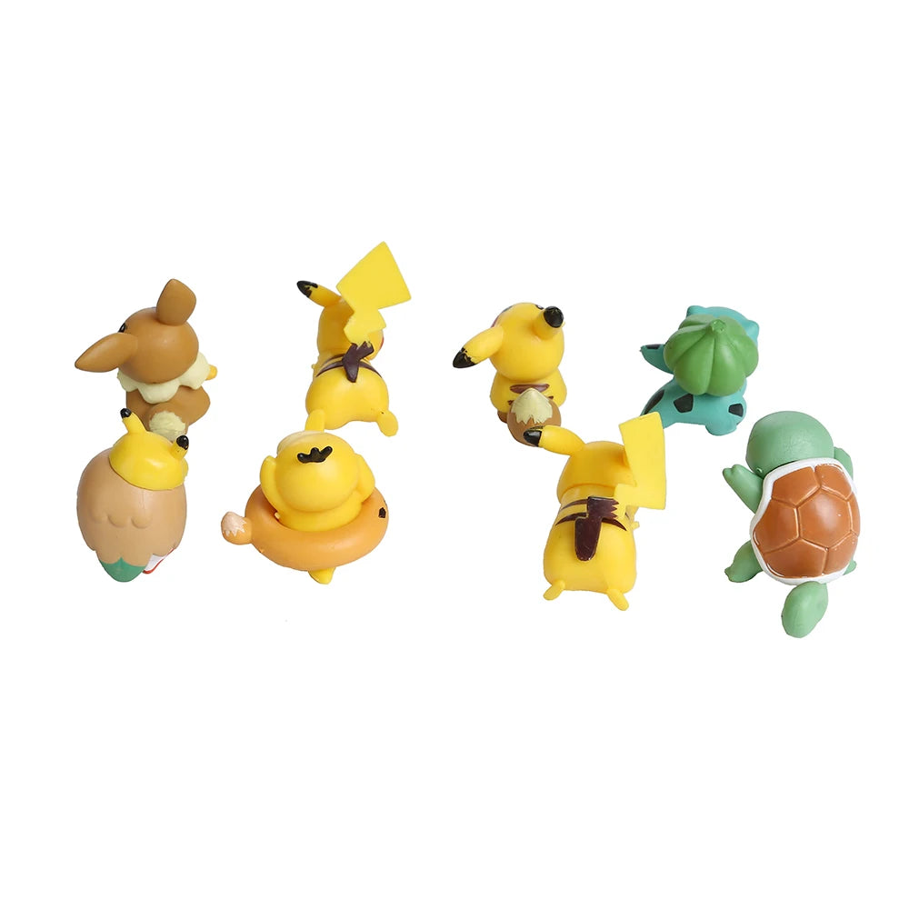 Anime Figure Set Mini PVC Character Collectible Figures