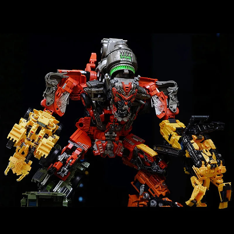 8-in-1 Transforming Robot Toy Vehicle Model