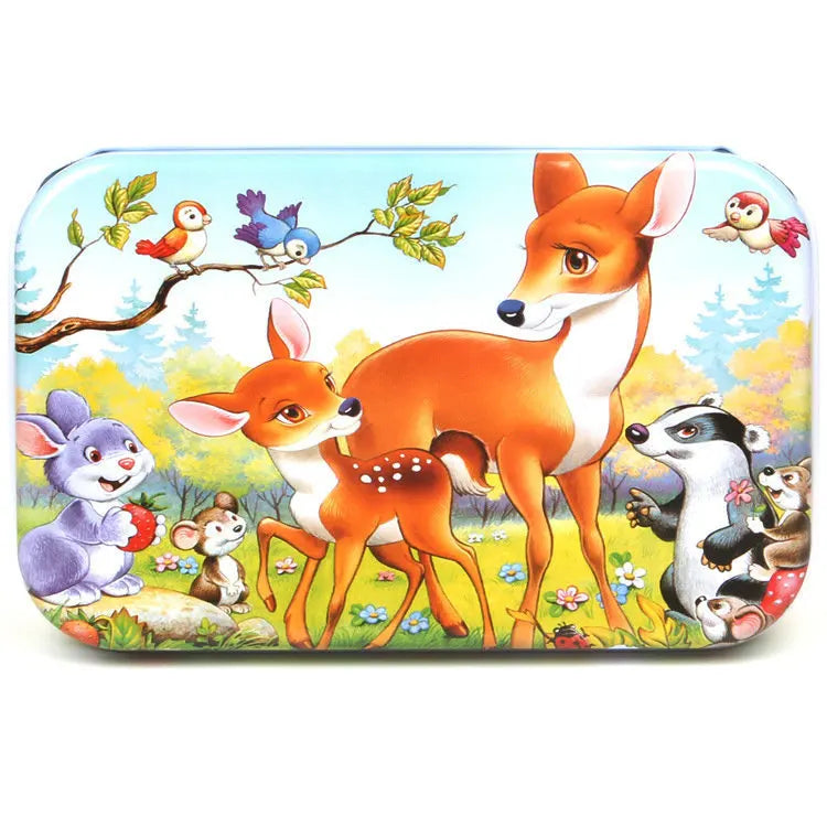 Wooden Jigsaw Puzzle – 60-Piece Animal Toy