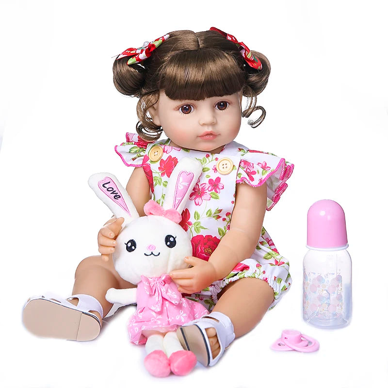 20-Inch Reborn Baby Doll – Soft Silicone Toddler Doll
