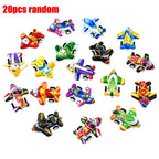 Pull Back Cars – 20 Pcs Cartoon Mini Toy Vehicles
