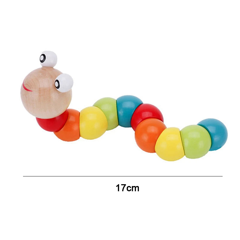 Wooden Montessori Puzzle – 3D Early Learning Toy for Kids