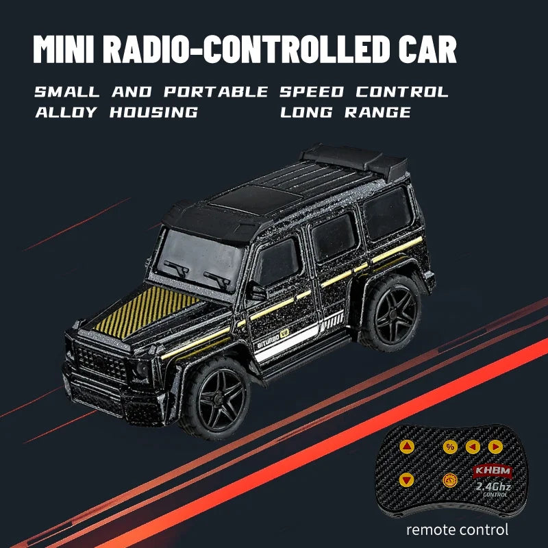 1:64 RC Car Mini Alloy Remote Control Vehicle