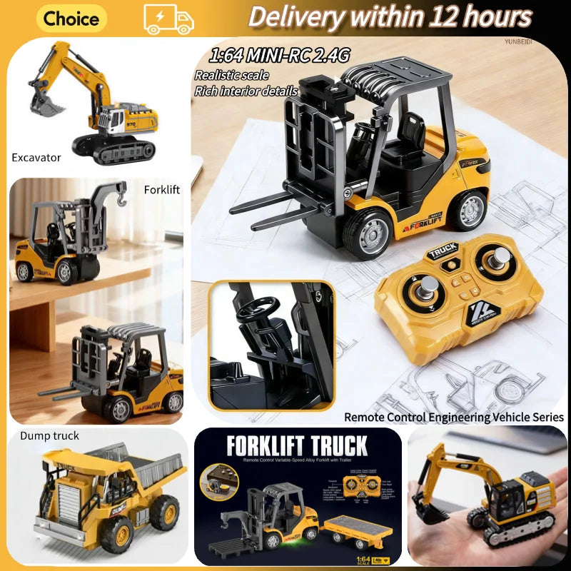 Mini Remote Control Construction Vehicle