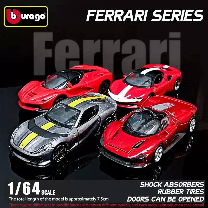 Diecast Car – 1:64 Metal Pull-Back Toy