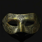 Halloween Mask Hot Sale Party Face Mask Lovely Men Burnished Antique Silver/Gold Venetian Mardi Gras Masquerade Party Ball Mask