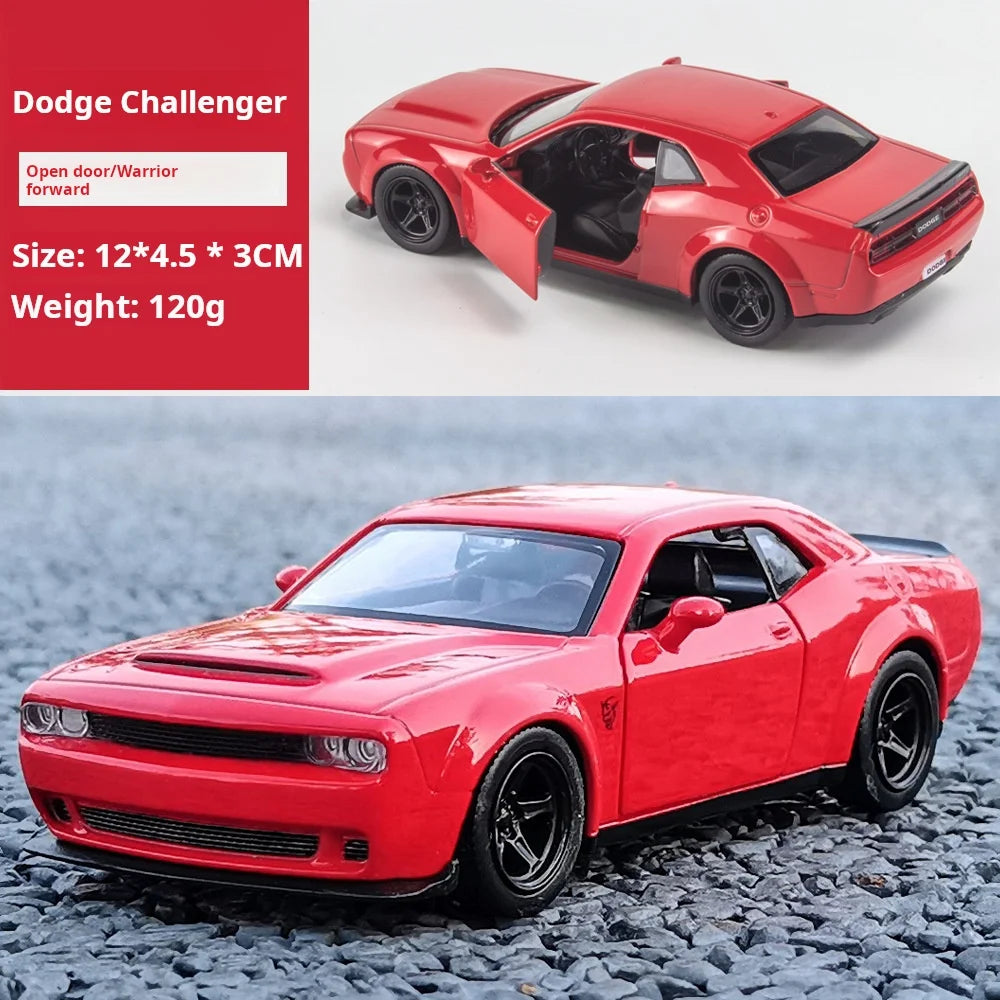 Diecast Sports Car – 1:32 Metal Model