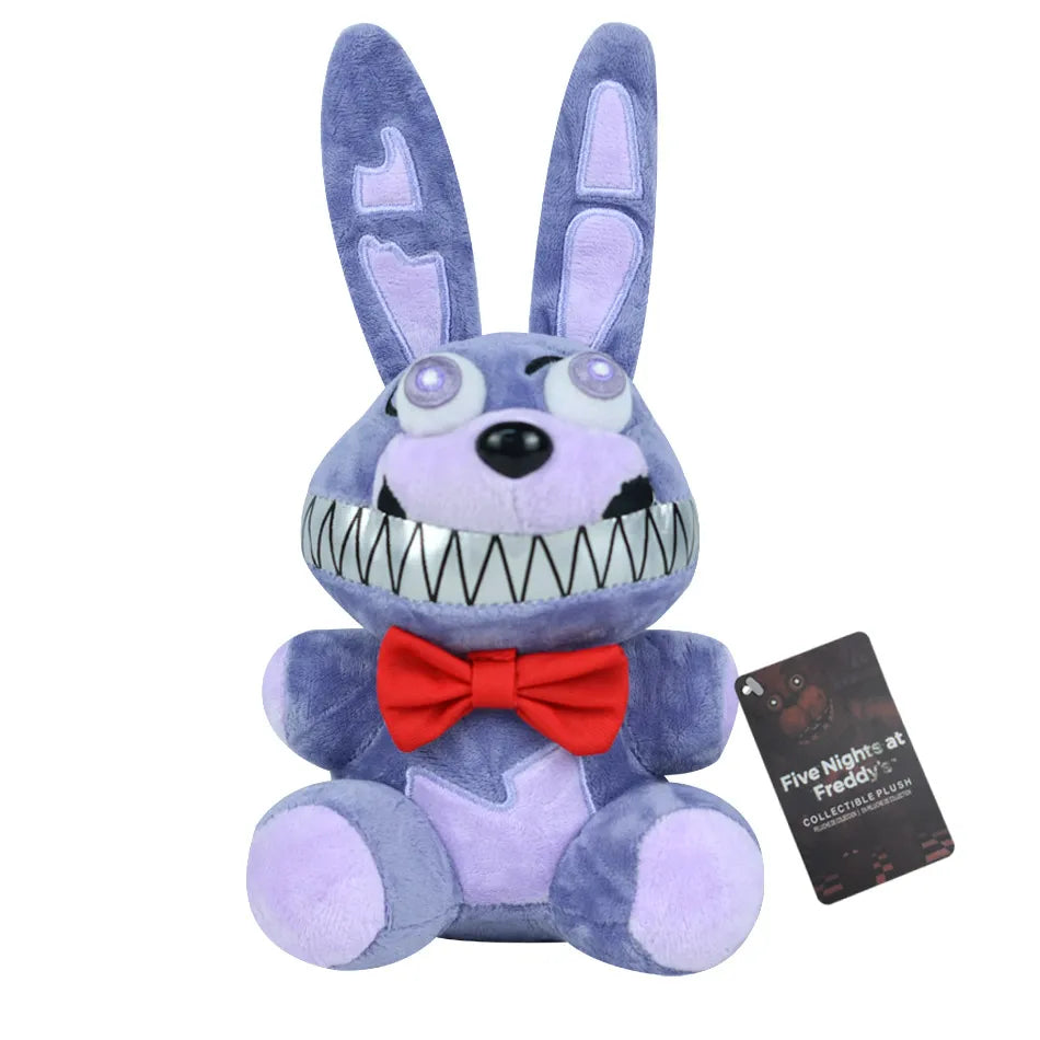 Horror Bear Plush Toy – Cute Cartoon Stuffed Doll