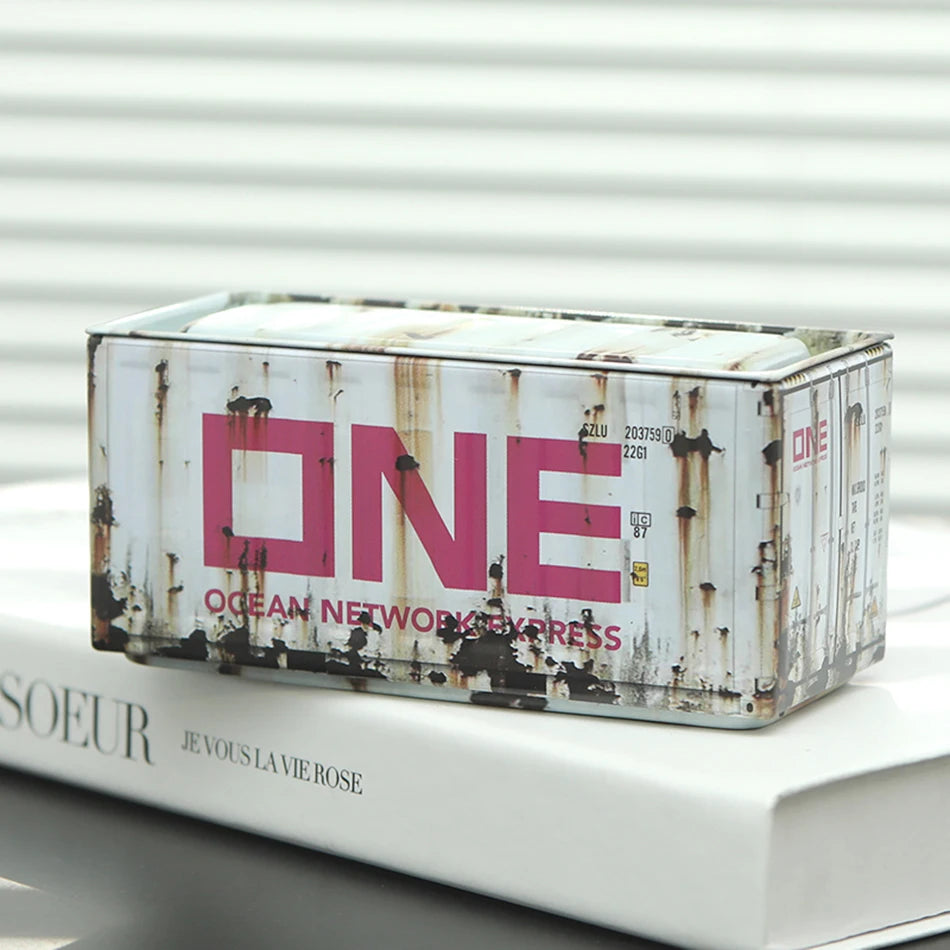 Mini Storage Box – Iron Desktop Container for Small Items