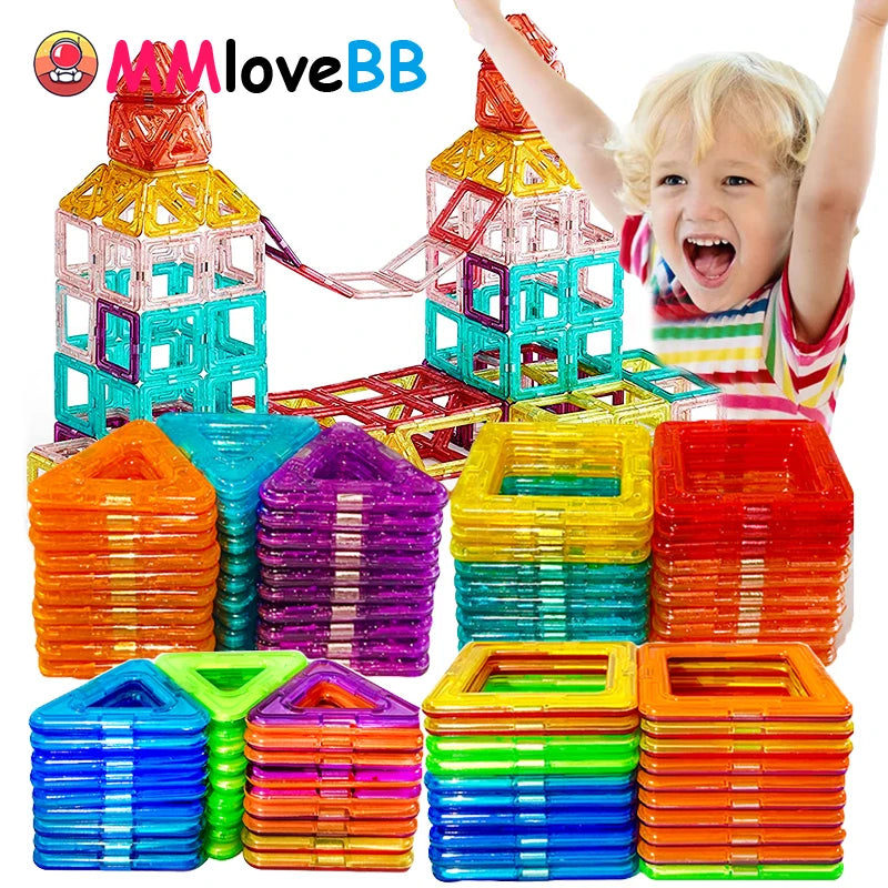 Magnetic Building Blocks – DIY Construction Set for Kids