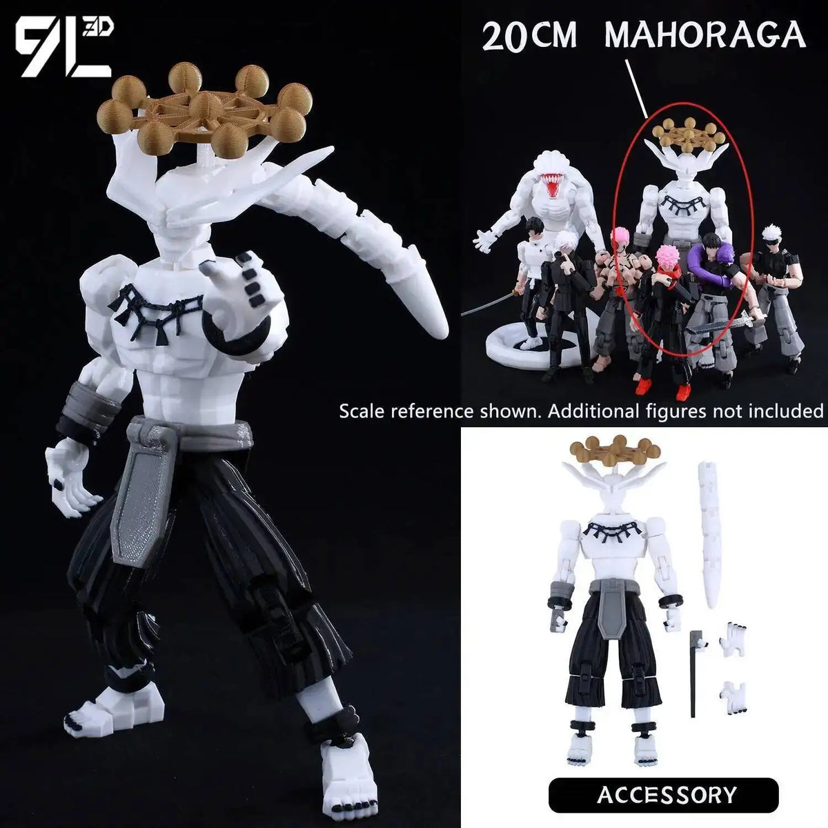 Anime Action Figure – Movable Display Model