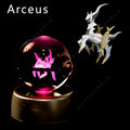 3D Crystal Ball Night Light – LED Glass Decorative Lamp
