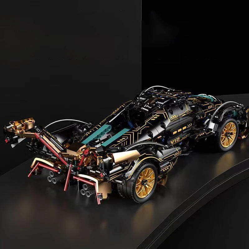 Model Car Building Blocks 1690 Piece Micro Construction Set