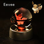 3D Crystal Ball Lamp – Glass LED Night Light Collectible