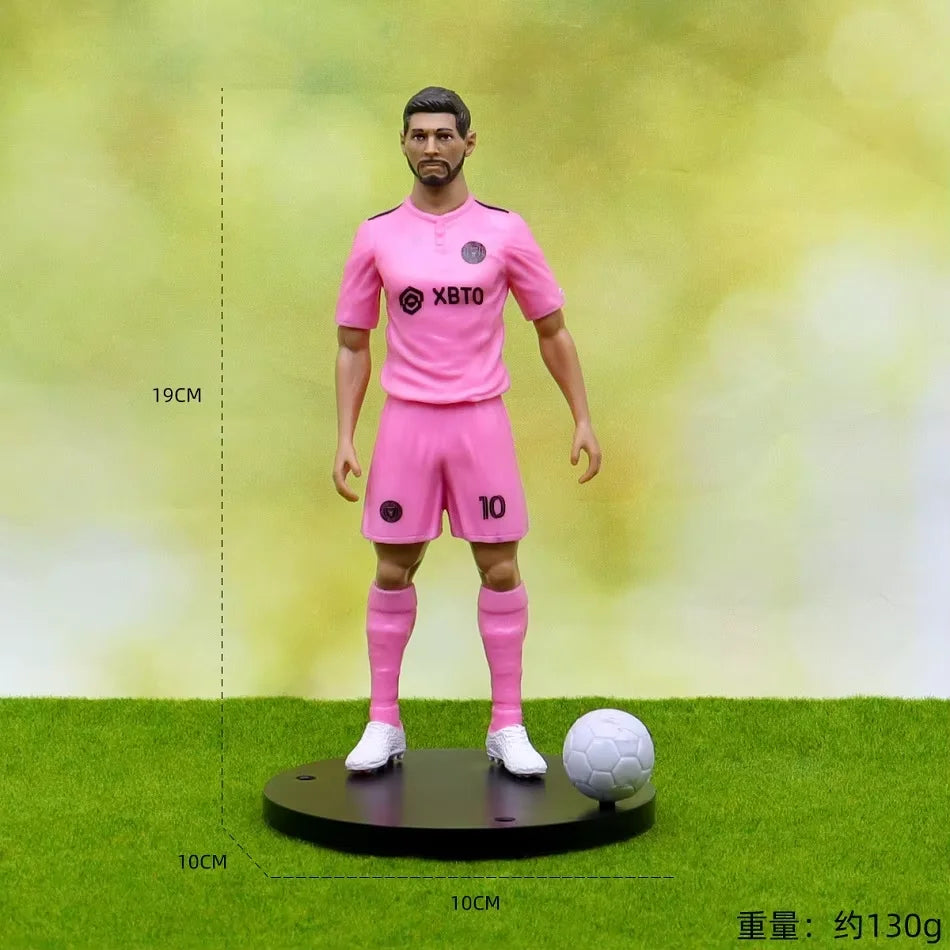 Football Action Figure 18-20cm Soccer Player Collectible Model
