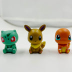 6Pcs Pokemon Figure Pikachu Charmander Squirtle Anime Cartoon Doll Toys for Adults Action Figure Toy