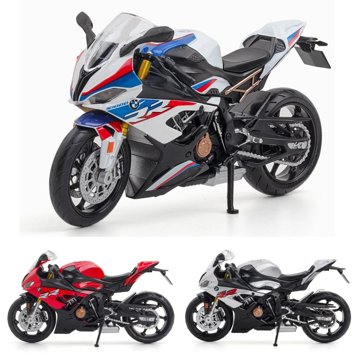 1:12 Diecast Motorcycle Model – S1000RR Racing Collectible
