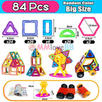 Magnetic Blocks for Kids – Creative Building Construction Set