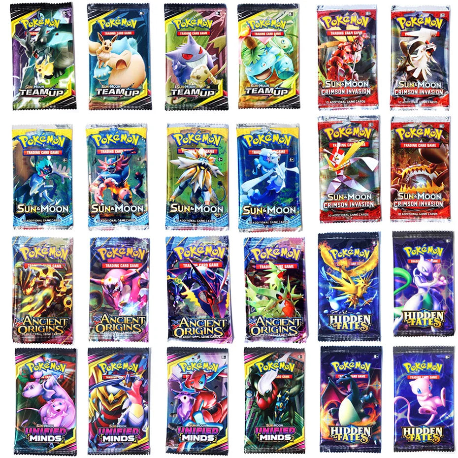 Collectible Trading Cards – 324-Piece Booster Box Set