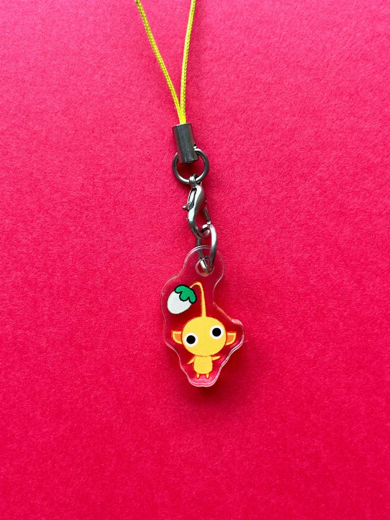 Optimized Product Title: Acrylic Phone Charm Keychains