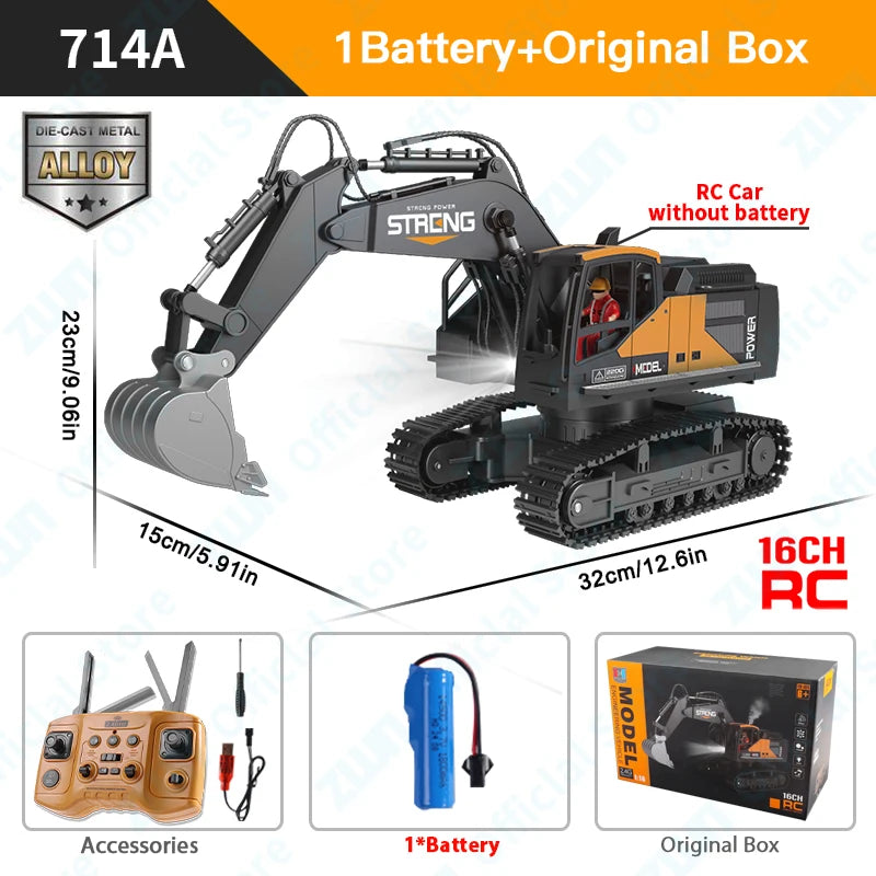 RC Excavator Dump Truck – Remote Control Vehicle