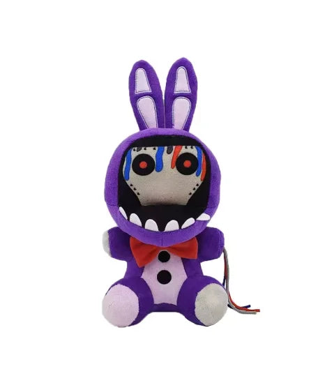 Horror Bear Plush Toy – Cute Cartoon Stuffed Doll