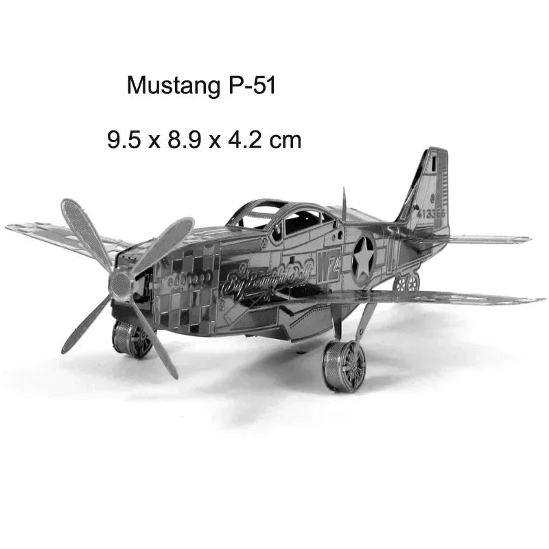 3D Metal Puzzle – Military Model Kit
