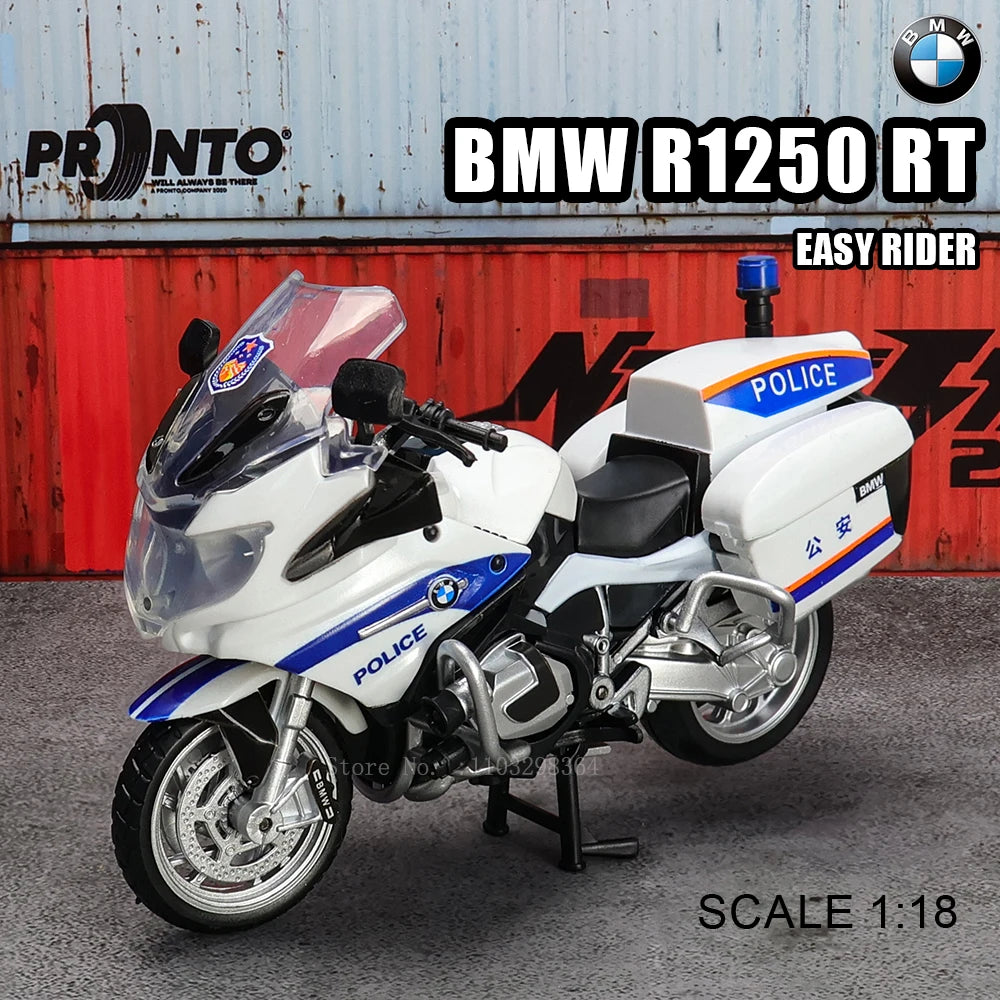 Diecast Motorcycle – 1:18 Alloy Classic Bike