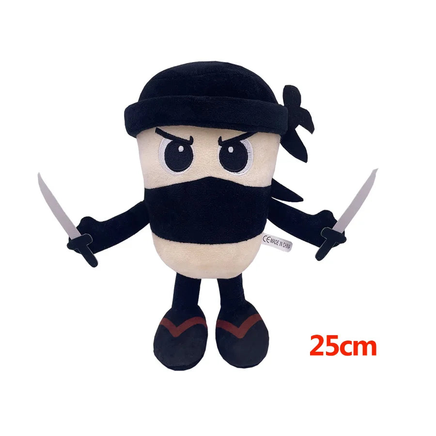 Tungtungsahur Italian Brainrot Tralalero Tralala Ballerina Cappuccina Animal Plush Toy Fun Plush Toy Companion Doll Gift