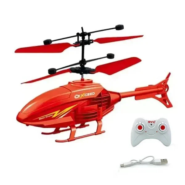 RC Helicopter – Dual-Mode Crash-Flying Toy