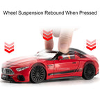 1:22 Diecast Model Car – Alloy Pull Back Sound & Light