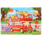 Wooden Jigsaw Puzzle – 30-Piece Animal Toy