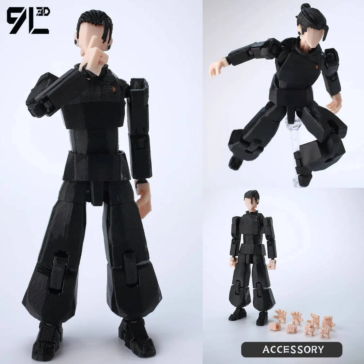 Anime Action Figure – Movable Display Model