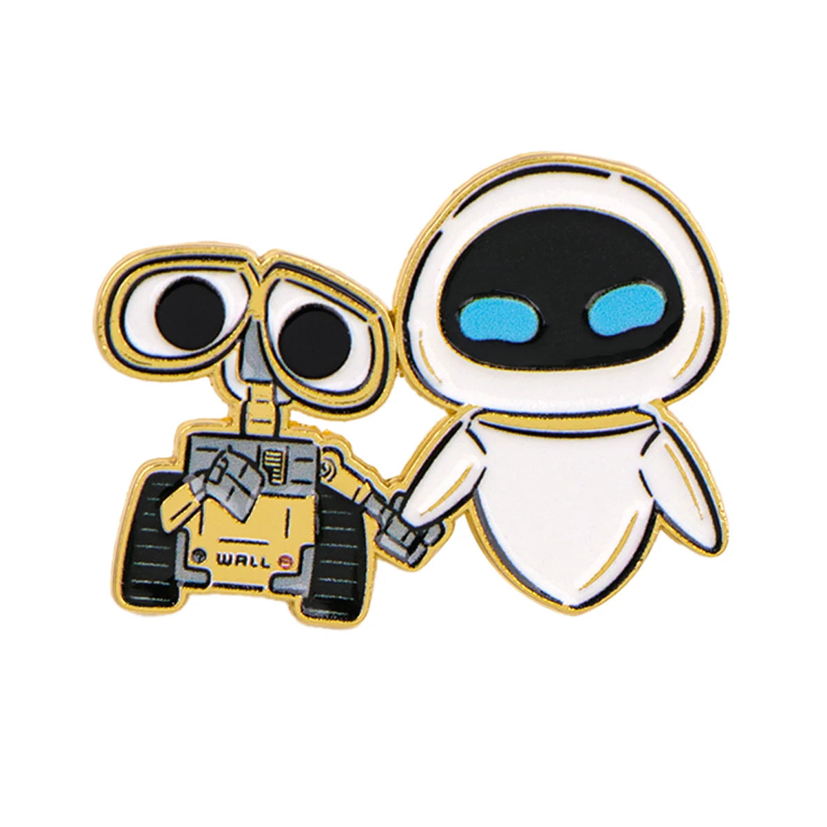 Cute Enamel Pin Cartoon Robot Brooch For Coat Women's Brooches Fashion Lapel Badges Jewelry Gift for Couple