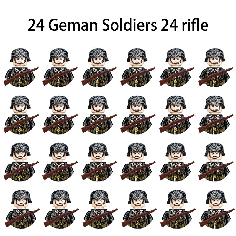 Army Building Blocks Set – Soldier & Military Construction Toy
