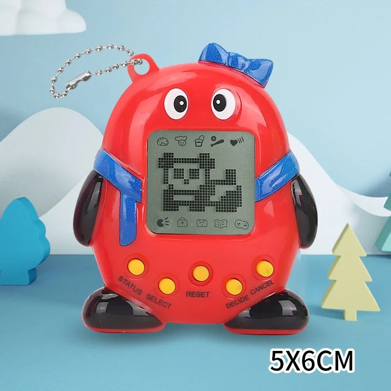 Kids Electronic Pets Game Tamagotchi Handheld Game Console Toy in Russian Original German Spanish Polish Virtual Digital Pet Toy