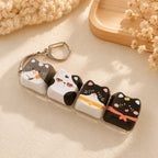 Animal Keychain – Cute Resin Key Ring & Bag Charm