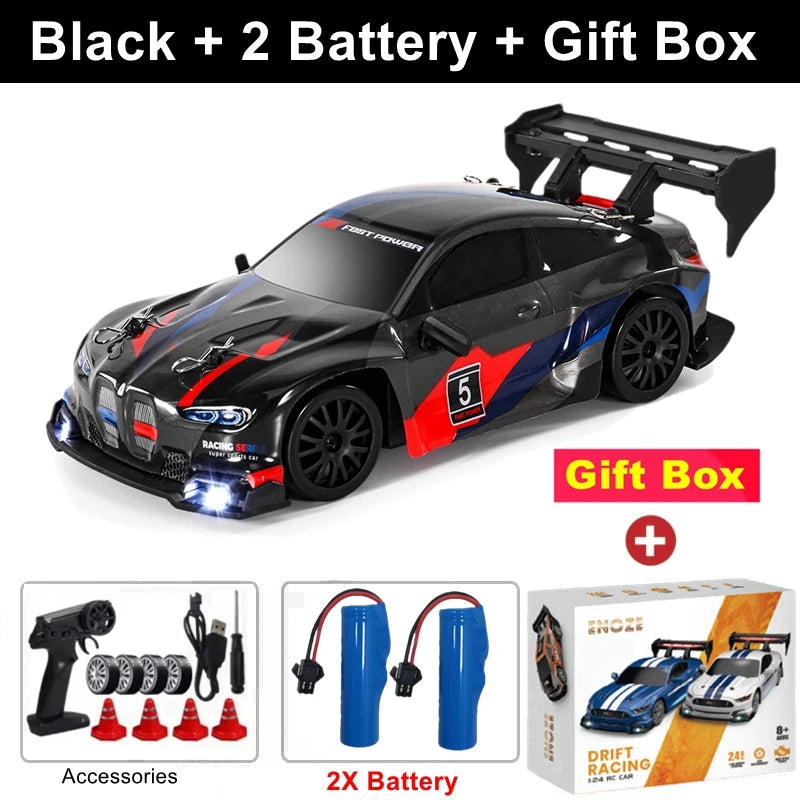 RC Drift Car 1:24 4WD Remote Control Racing Car