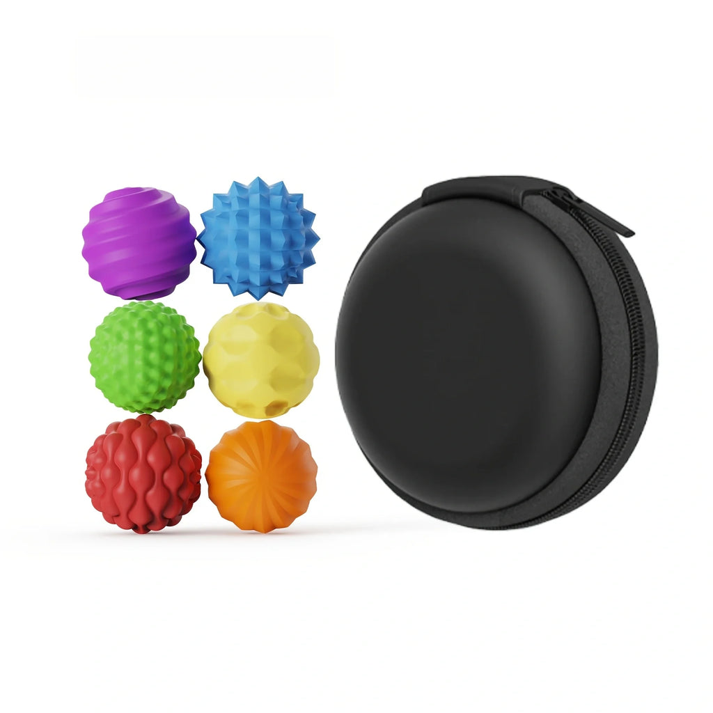 Magnetic Sensory Balls – Silicone Fidget Toy for Stress Relief