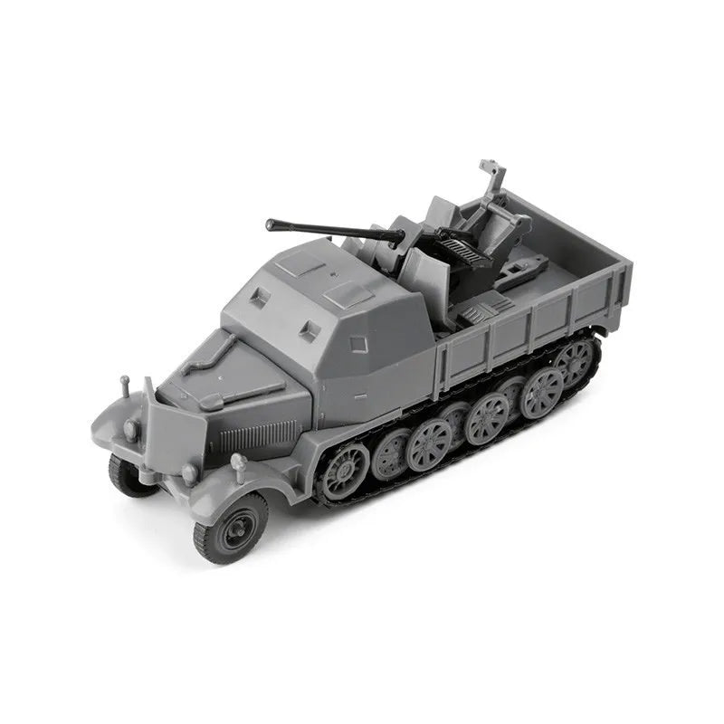 Military Vehicle Model Kit – 1/72 Scale Assembly Set